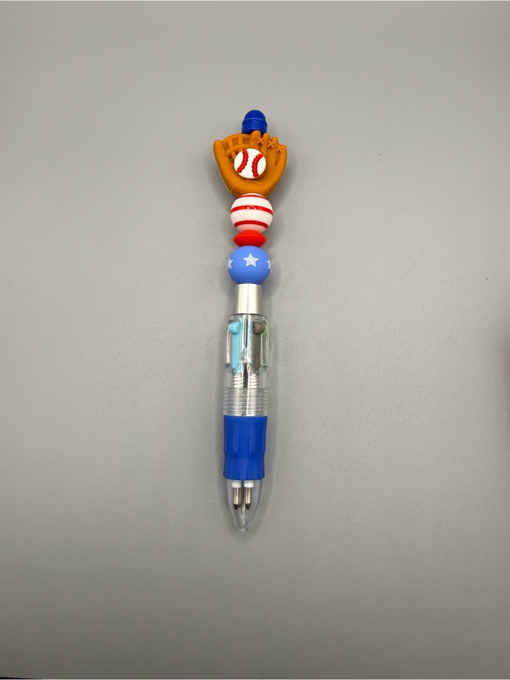 Baseball Glove Multi-Color Novelty Multi-Function Pen  - Handmade #O0141C